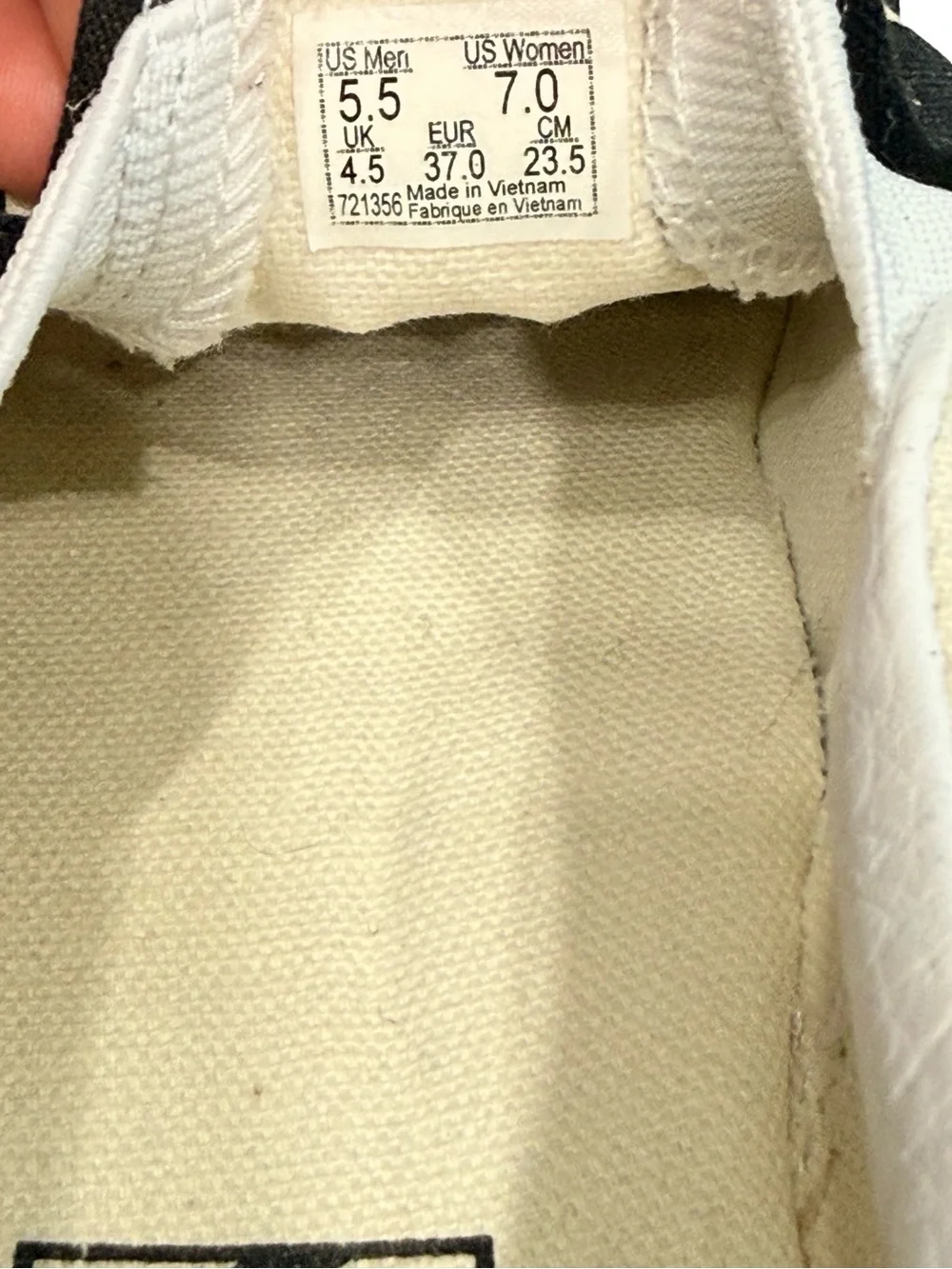 Vans classic slip